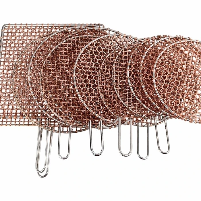 Copper Barbecue Grill Mesh factory